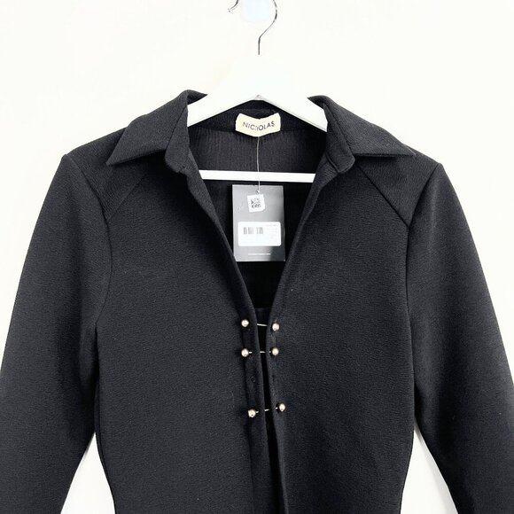 NICHOLAS Athena Long Sleeve Knit Top Size M - Picture 7 of 16